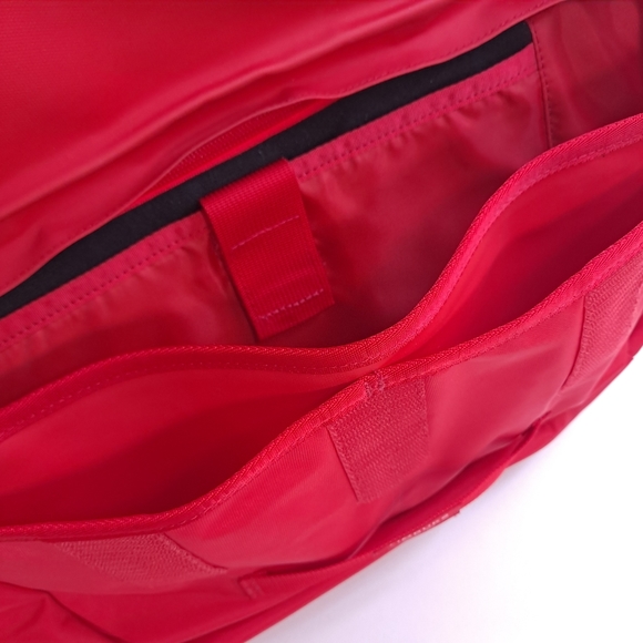 Timbuk2 Catapult Sling Messenger Bag Flame Red Padded Shoulder Bag Backpack - Picture 7 of 16